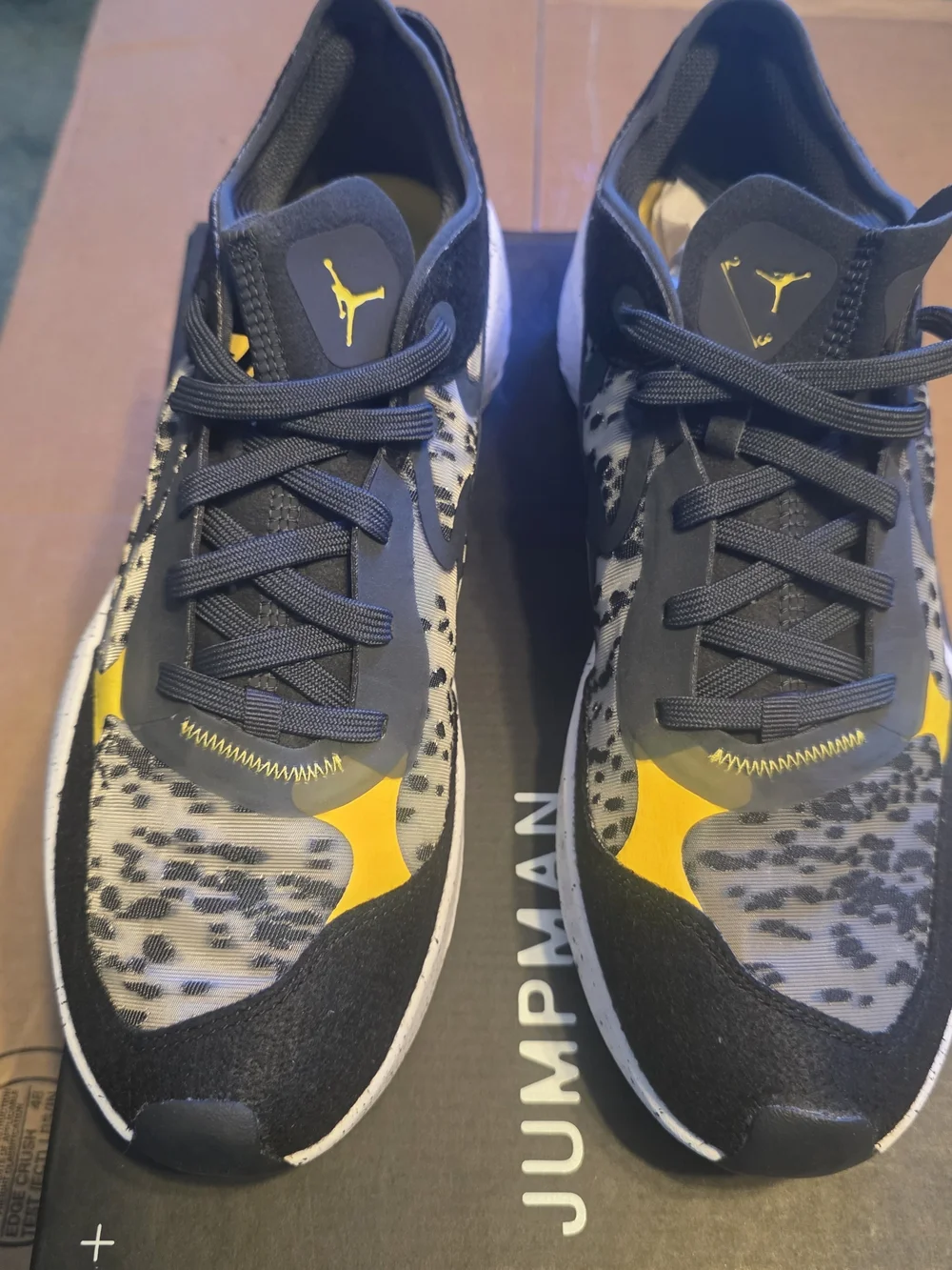 Air Jordan Delta 3 Low Men’s Grey Black & Yellow Sneakers